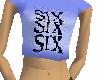 SixSixSix Blue Fade Shirt