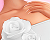 Roses dress white