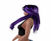 Long purple hair