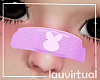 Kids nose band aid bunny