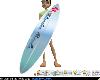 Islander Style Surfboard