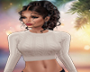 Beige Cable Sweater