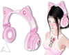 Pink kawaii Headphones