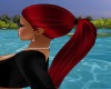 Chillin RED ponytail