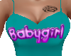 teal babygirl dress