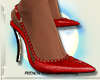 "SAV" ELIANN RED PUMPS