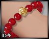 ! Red Beads Bracelet