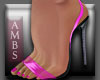 Sheer Pink Heels
