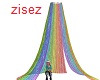 !pride curtain canopy zz