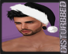 ! Santa Hat-Black-Blk Hr