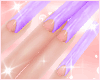 French Lilac Nails L
