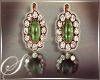 Diamond Emerald Earrings