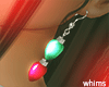 Christmas Light Earrings