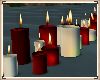 ZY: Red and White Candle