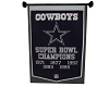 Dallas Cowboy Banner Win