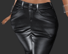 Leather black pants