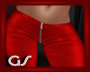 GS Red Latex Pants