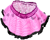 LLT Pink Fishnet Skirt
