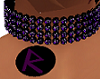 R Collar Purple
