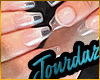 Clear Coffin Nails W.Tat