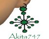 Akitas emerald earrings3