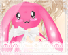 kawaii Bunny pink