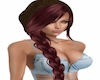 Auburn Braid with hat