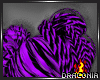 Amethyst Shoulder Plumes