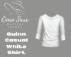 Quinn Casual White Shirt