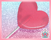 Hot Pink Heart Lollipop