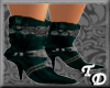 *T Teal Cowgirl Boots