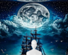 Pirate ship background