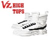 Sneakers High Top WhtBlk