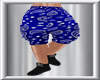 Short Blue Tomboy