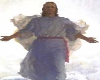 Jesus on a Cloud Blanket