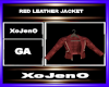 RED LEATHER JACKET