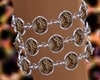 Silver Leopard Bracelet