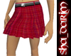 Schoolgirl Skirt Red
