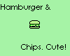 Hamburger And Chips