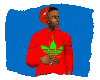 red adidass jacket