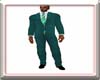 Sweet Men's Green Suit