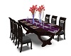 {D} Purple Dining Table
