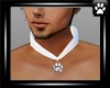 *SA* White pvc collar