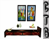 CTG WALL UNIT WITH ART