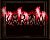 KARMA RED SIGN