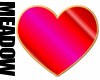 (M)Red Gradient Heart