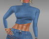 SR~ Sez Blue Sweater