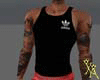 X♡A Athletic Top Black