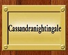 Cass Name Plate