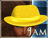 J!:Yellow Dress Hat